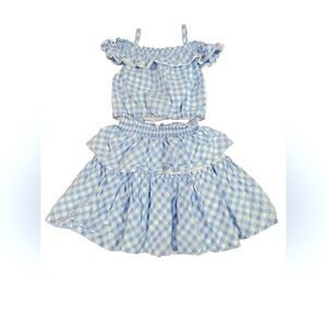 Tommy Bahama Light Blue and White  Set size:7